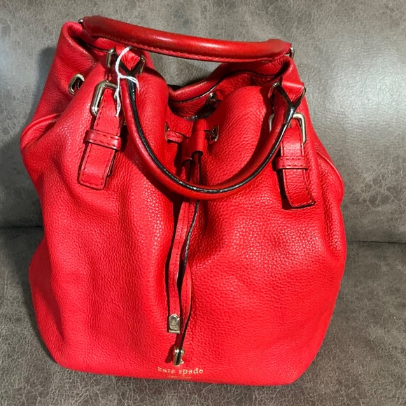 Kate spade full leather bucket bag - Picture 2 of 3